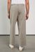 Pantalon ample en coton bio | vert clair "carlo eco canvas 230g dusty olive" - About Companions