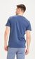 T-shirt imprimé bleu en coton bio - alder hibou - Knowledge Cotton Apparel