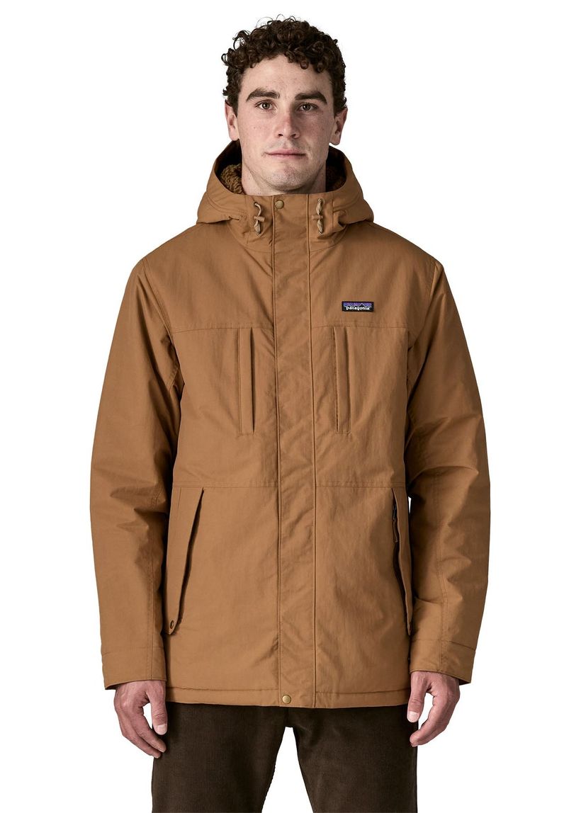 Parka imperméable en matière recyclée | marron "m's isthmus parka - drbn" - Patagonia