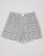 Caleçon à imprimés en coton bio | blanc "peanuts b&w cotton boxers ecru"