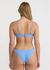 Culotte de bain en matières recyclées | bleu "swim cheeky bikini bottom - dove blue" - Organic Basics