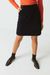 Jupe trapèze en velours côtelé de coton bio | marine "kexaa skirt - f23b9"