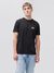 T-shirt noir en coton bio - daniel - Nudie Jeans - 1