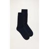 Pack de 2 paires de chaussettes noires en coton bio - linden - Knowledge Cotton Apparel