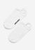 Chaussettes courtes blanches en coton bio - saalvo - white - Armedangels