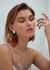 Boucles d'oreilles en argent recyclé -  geo shape studs