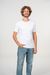 T-shirt blanc à poche en coton bio - alder - Knowledge Cotton Apparel