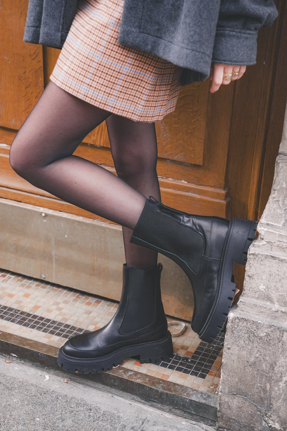 chelsea femme cuir