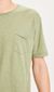 T-shirt vert chiné à poche en coton bio - alder - Knowledge Cotton Apparel - 4