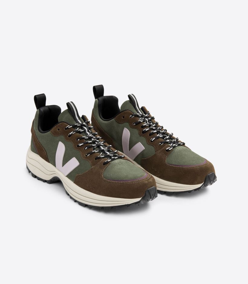 Baskets venturi vc suede mud parme multico - Veja