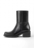 Bottines en cuir certifié | noir "daniella - black"