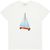 T-shirt en coton bio natural sail skate - Bask in the Sun