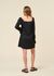 Robe en tencel® (procédé lyocell) | noir "glad - black" - Jan'n June - 3