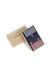 Pack 3 paires de chaussettes hautes rayées en coton bio