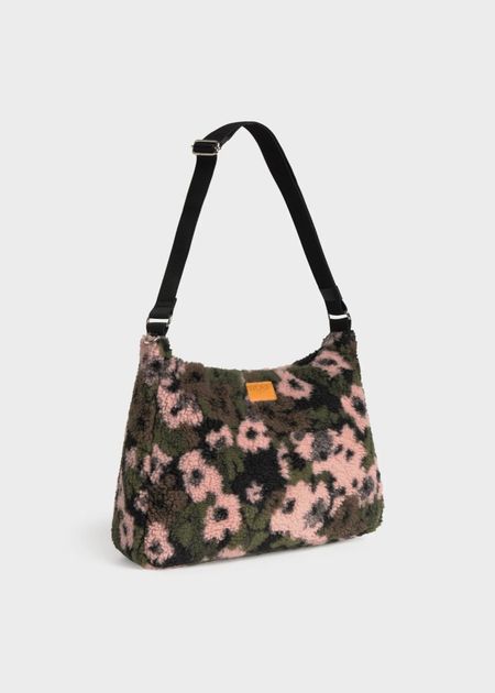 Sac épaule en matières recyclées | multicolor "margot hobo bag - margot" - Wouf