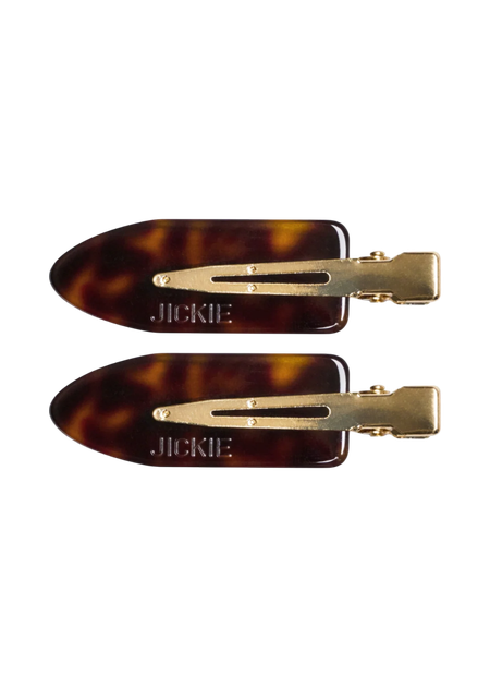 Barrettes make-up | marron "coffret barrettes x2 - ecaille" - Jickie