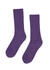 Chaussettes en laine mérinos recyclée | violet "ultra violet" - Colorful Standard