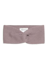 Bandeau rose pâle en coton bio et laine - maritaa