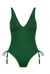 Maillot une pièce en matière recyclée | vert "marmara green une pièce" - Nénés Paris - 8