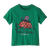 T-shirt en coton en conversion | vert à motifs imprimés "baby rider gather green"