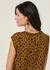 Top en tencel | marron "neraali leopaa - dark camel" - Armedangels