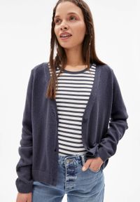 Gilet bleu en coton bio - vanaa indigo