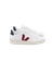 Baskets v-12 leather extra white marsala nautico - Veja