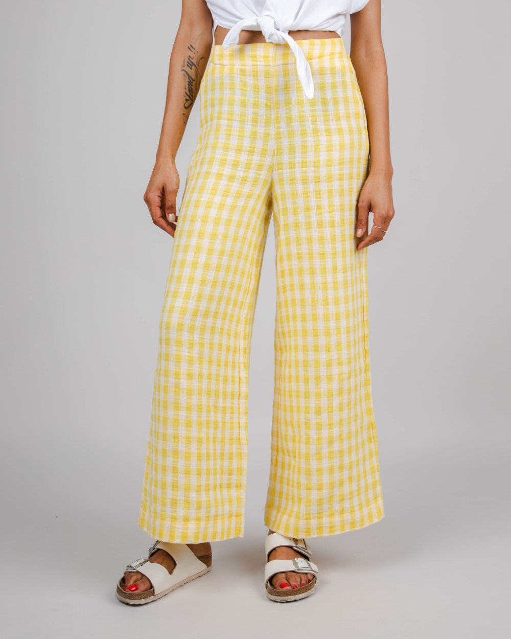 Tenue pantalon jaune sales