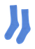 Chaussettes en laine mérinos recyclée | bleu "pacific blue" - Colorful Standard