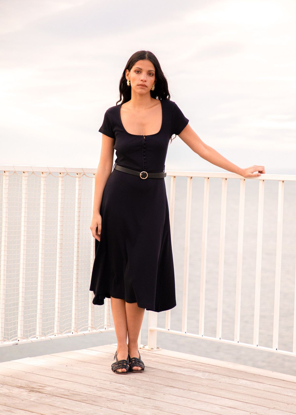 Robe jane noire - Bonjour Demain