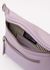 Sac banane en cuir | mauve "beck's bum bag - pale mauve leather" - O My Bag - 3
