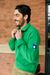 Sweat col zippé vert en coton bio - clover green challenger sweatshirt - Thinking Mu