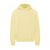 Sweat à capuche oversize en coton bio | jaune "soft yellow"