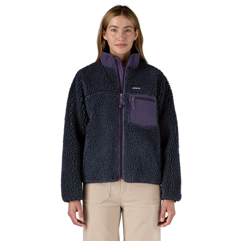 Veste polaire en matière recyclée | violet "w's classic retro-x jkt - snbe" - Patagonia