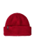 Bonnet à rabat en matière recyclée | rouge "snowdrifter beanie touring red"