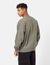 Sweat mixte oversize en coton bio | kaki "dusty olive" - Colorful Standard