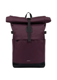 Sac à dos 23l en matière recyclée | bordeaux "icon rolltop backpack m - cabernet"