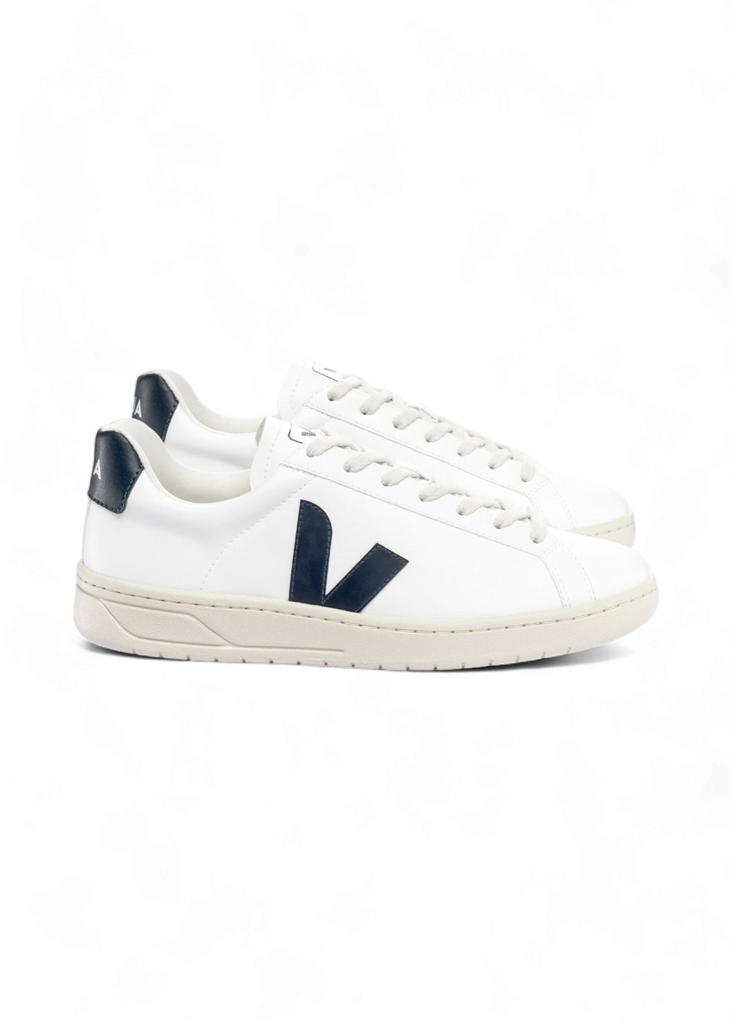 Baskets basses en cwl | blanc et bleu "urca cwl white nautico" - Veja