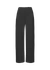 Jogging en coton bio | noir "organic straight leg sweatpants - deep black"