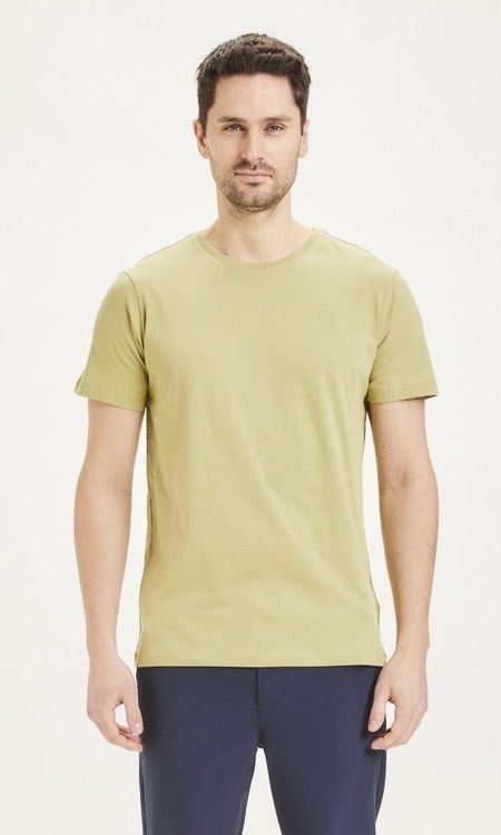 T-shirt vert clair en coton bio