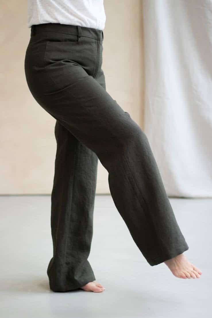 Pantalon large et fluide - Fabrication française - C.BERGAMIA