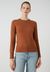 Pull marron en tencel et coton bio - aalice