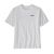 T-shirt imprimé en matières recyclées | blanc "p-6 logo responsibili-tee white" - Patagonia