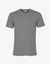 T-shirt gris foncé en coton bio - storm grey