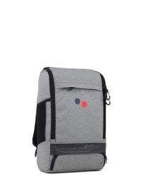 Sac à dos gris et noir en plastique recyclé - cubik medium