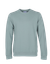 Sweat bleu clair en coton bio - steel blue