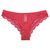Culotte rouge en dentelle recyclée - fabienne - Underprotection