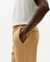 Pantalon droit en coton bio | camel "light travel" - Thinking Mu