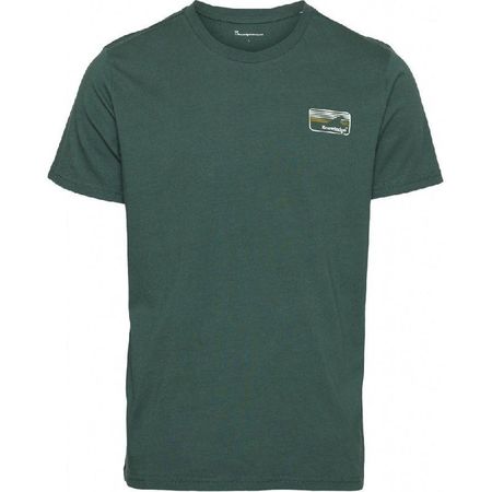 T-shirt vert forêt en coton bio - alder