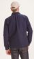 Veste zippée bleu marine en coton bio et recyclé - pine total eclipse - Knowledge Cotton Apparel - 5
